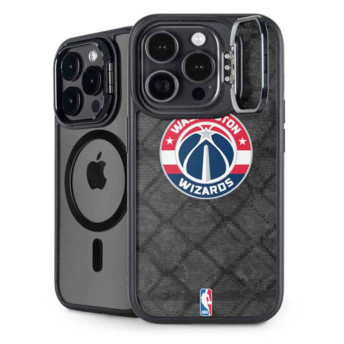 NBA Washington Wizards Black Rust iPhone 15 Pro Kickstand Case